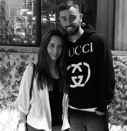 Ana Pinho and Bruno Fernandes have been together for more than a decade.